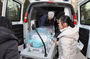洪雅县妇婴监护型护送
